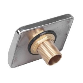 Misright Elegant Stainless Steel Square Bathroom Waterfall Tap With Smooth Flows