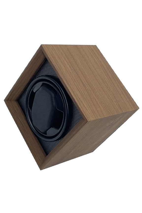 Elegant Wood Automatic Watch Winder with Three Speeds for Precise Timekeeping and Noise Freely Operations