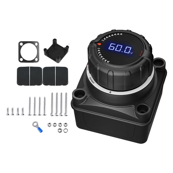 Misright Ergonomic Handle Fire Resistant ABS Battery Cut Off Switches Heavy Duty Use