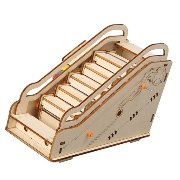 Misright Escalator Model DIY Project Hands On Mechanical Engineering Basics
