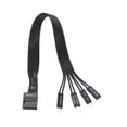 thumbnail image 1 of Misright F PANEL to 2PIN Extension Cable for Motherboard Power Reset Case Upgraded, 1 of 10