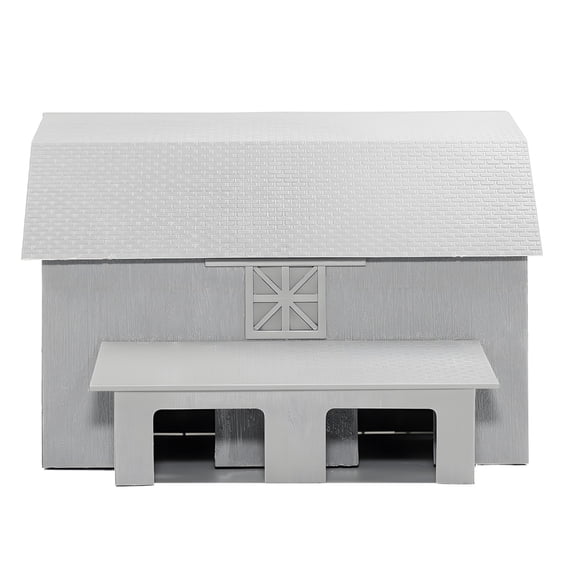 Misright Farm Barn Building Farm Model for 1:87 Display and Rural Model Presentation