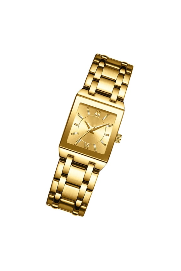 Fashionable Women Watch with Steel Band Easy Adjust Water 30M for Wedding Valentines