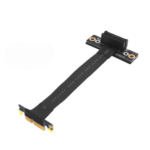 Misright Fast Speed PCIE3.0 1x Extension Cable 5-50cm for Builders and Gaming Enthusiasts Stable Networking