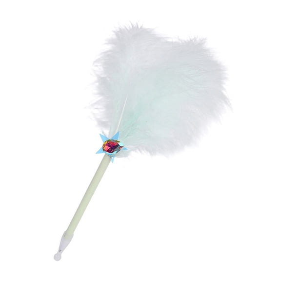 Misright Feather Ballpoint Pen for Journaling Multipurpose Ballpoint Pen for Wedding