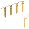 thumbnail image 1 of Misright Fit Most 750ml/25.4oz Bottles Gold Pump Dispenser Replacement Reusable Pump, 1 of 9