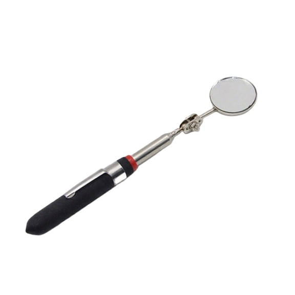 Misright Foldable Telescopic Round Mirror Automotive Repair Tool Inspection Mirror