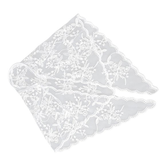 Misright French Themed Head Scarf Veil Hairband Perfect For Brides And Dancers