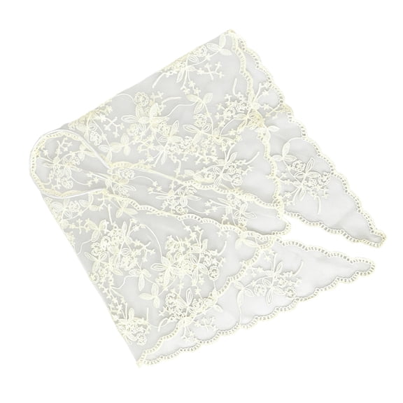 Misright French Themed Head Scarf Veil Hairband Perfect For Brides And Dancers