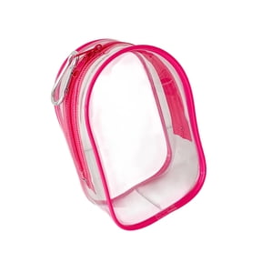Misright Friendly Transparent Doll Organizer With Sealed Zipper And Carry Handle