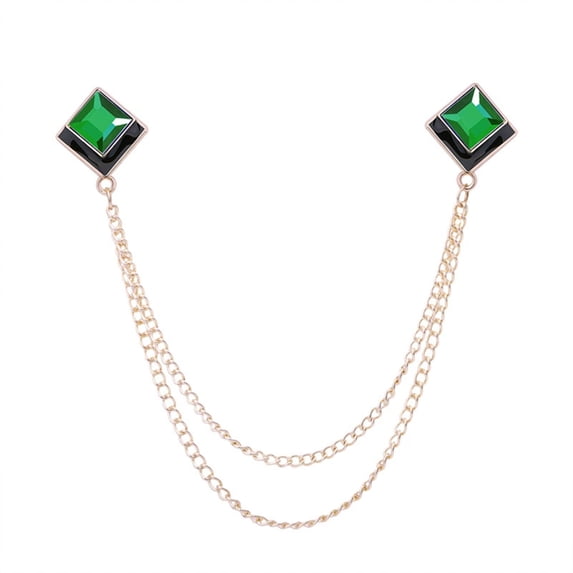 Misright Geometric Collar Clip Alloy Fashion Seamlessly Complements Business