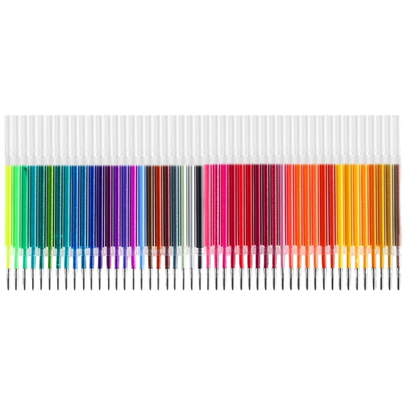 Misright Glittering Gel Pen Refills 1.0MM For Journal Planner Scrapbooking Note Taking