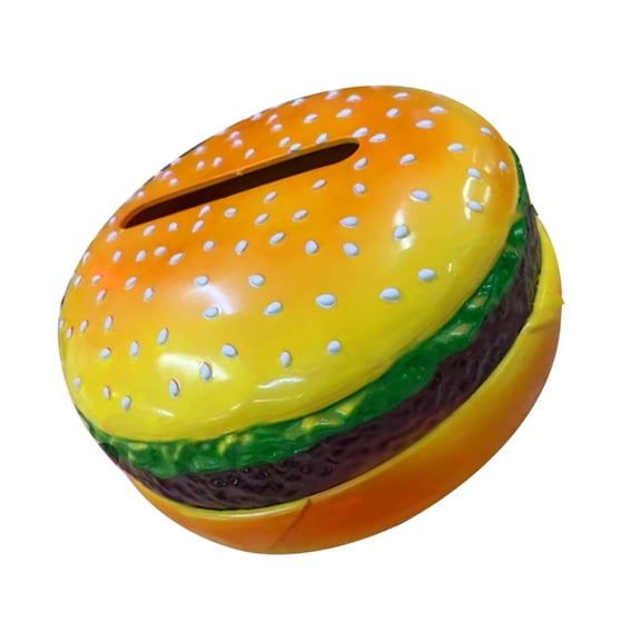 Misright Hamburger Shape Tissue Box Plastic Kitchen Storage Decorative