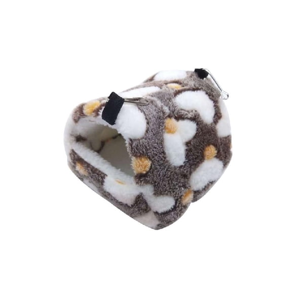Misright Hamster Hammock Plush Snuggle Happy Hut Winter Warm House Hanging Tent