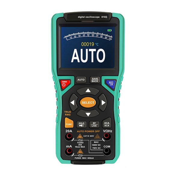 Misright Handheld Digital Meter with Oscilloscope Function 320x240 for Service Use