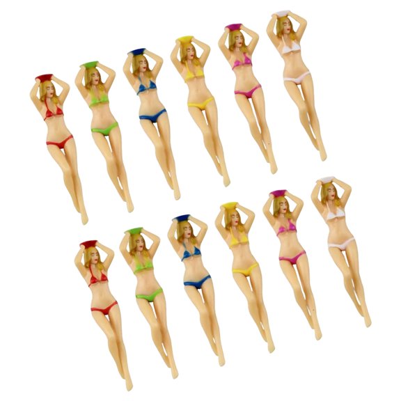 Misright Happy Swimsuit Golf Tees 12 Count In Mixed dyes For Relaxed Play