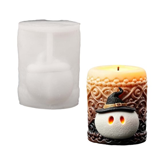 Misright Hat Topped Candle Form for Party Table and Home Styling Area