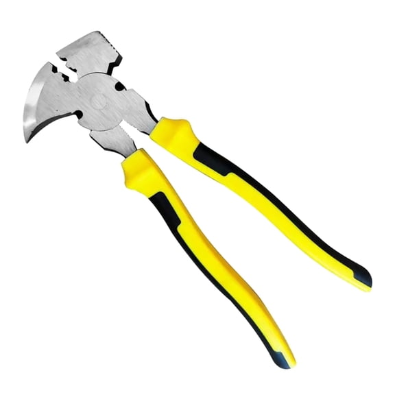 Misright Heavy Duty Wire Cutter And Nail Puller Fencing Pliers For Outdoor Repair Work
