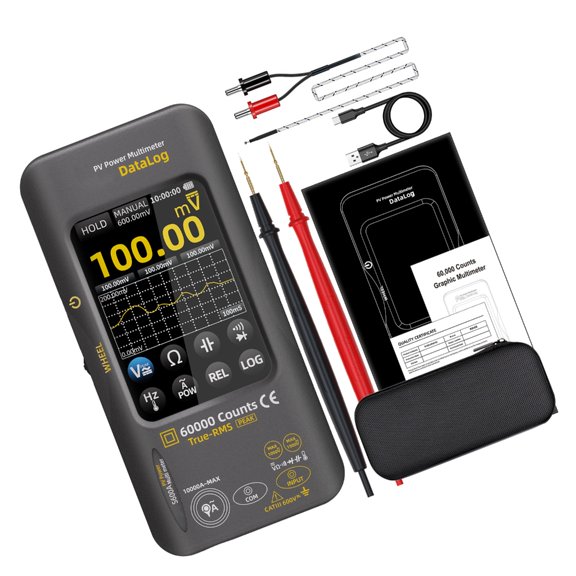 Misright High Accuracy Multimeter 60000 Counts for Voltage Resistance Measurement