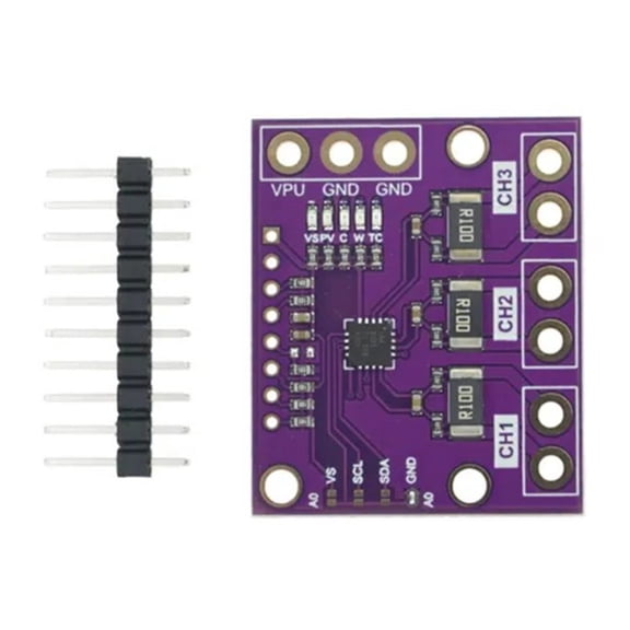 Misright I2C Power Monitor Sensors 3Channel Design For Circuit Analysis Development