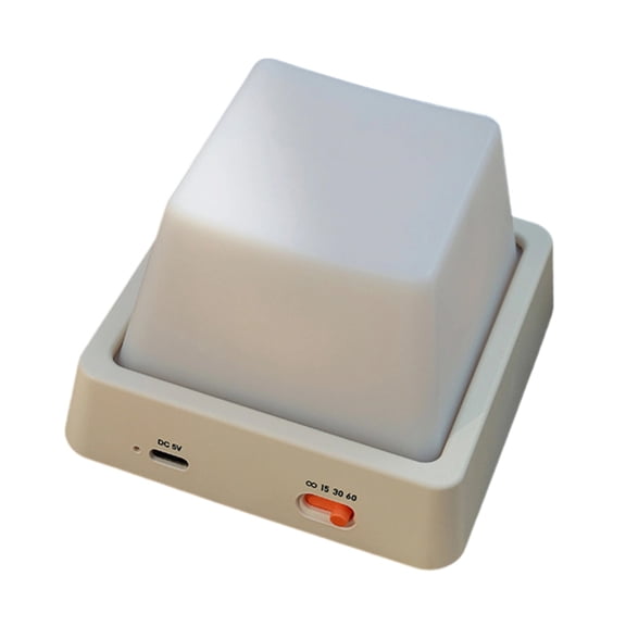 Misright Keyboard Key Night Light Desk Lamp Bedroom Atmosphere Light Decoration