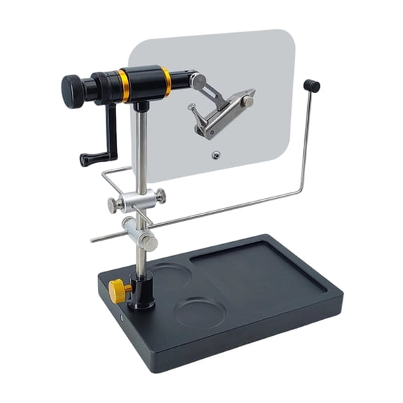 Misright Light Weight Portable Rotating Fly Tying Vise Replacement Adjustable Fly Tying Tool Benches Vise