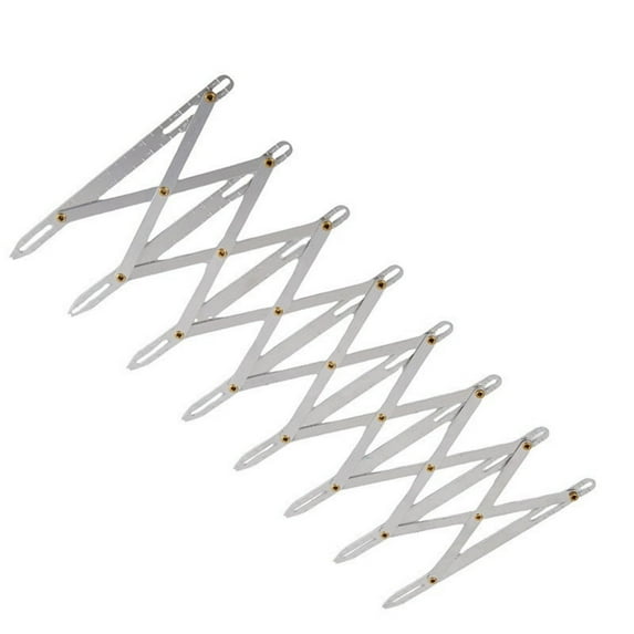Misright Metal Sewing Gauge for Precise Button Placement in Curtains and Garments