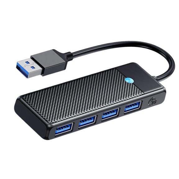 Misright Metal USB3.0 Hubs 4 Port Expansion Adapters For Keyboards Flash Drive