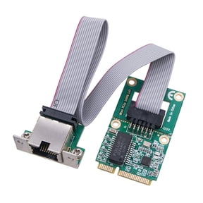 Misright Mini PCIE Half Height Gigabit Ethernet Card 10/100/1000Mbps RTL8111F Chip
