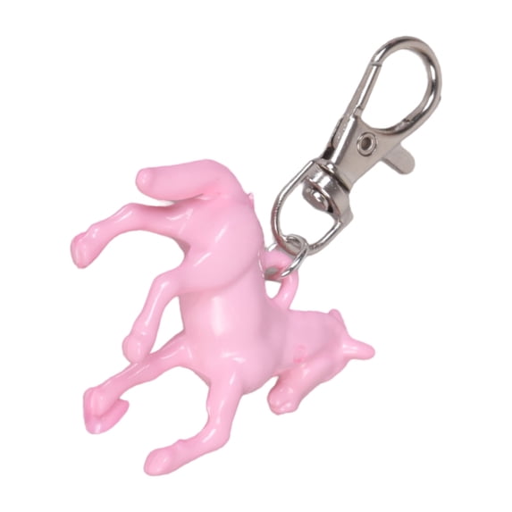 Misright Miniature Horse Figure Keychain Acrylic Pendant For Daily Carry Decoration