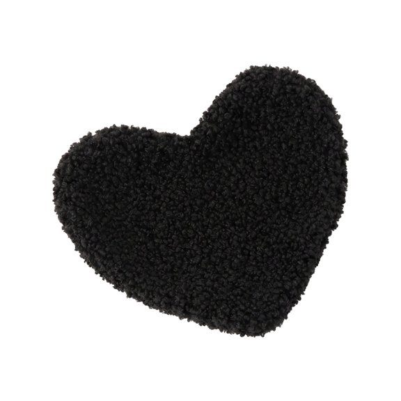 Misright Modern Heat Resistant Coasters Heart Pattern Polyester Mats For Tables