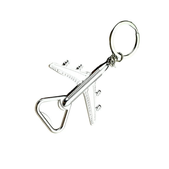Misright Multifunctional Aviation Key Holder Portable Bottle Opener Sturdy Metal Gift