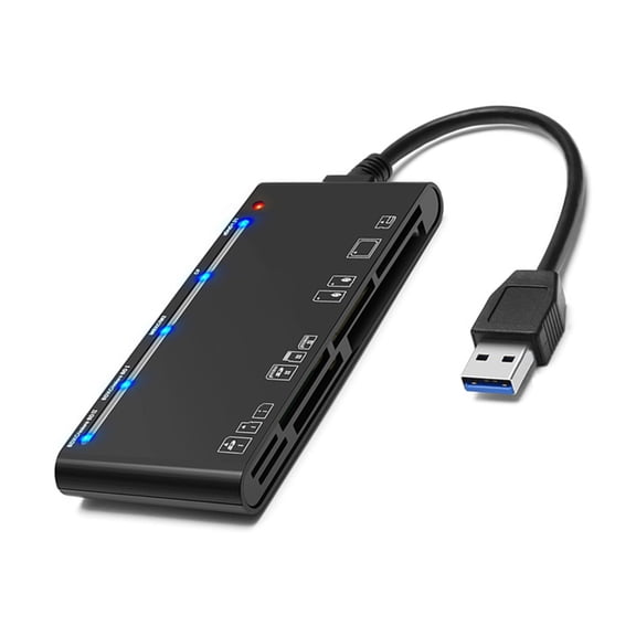 Misright Multifunctional USB3.0 Card Reader For CF XD MS TF Memory Cards