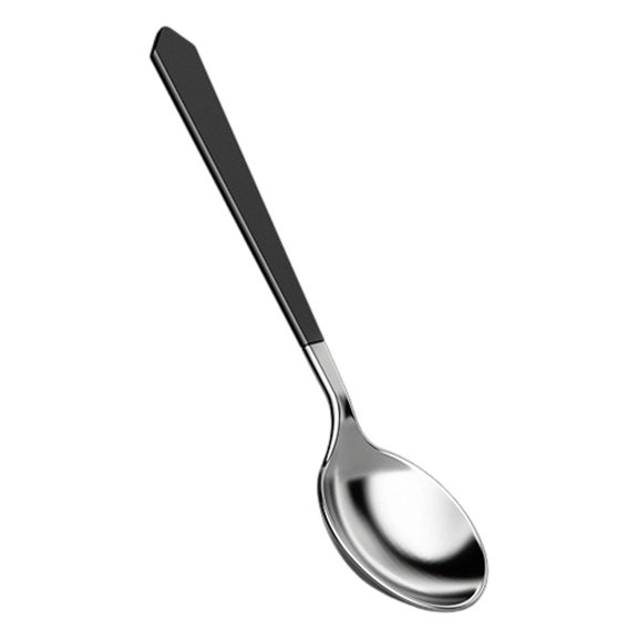 Misright Multipurpose Steel Spoon With Ergonomic Handle For Coffee Tea And Dessert