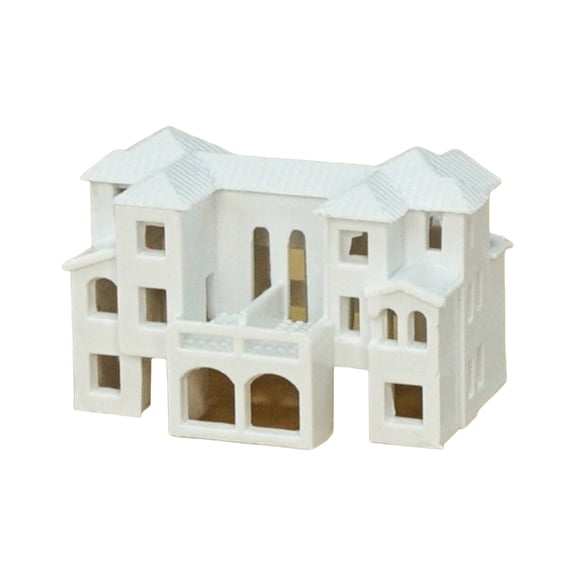 Misright N Scale 1：800 Villas Building Assembling Model Sand Table Building Model