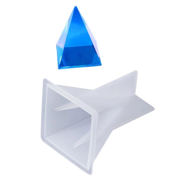 Misright Nonstick Silicone Pyramid Mold Epoxy Casting Jewelry Making DIY Craft Supplies
