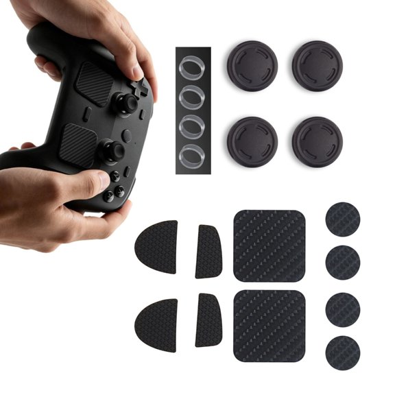 Misright Not Slip Joystick Covers & Button Protectors Protective for Steam Controller 2