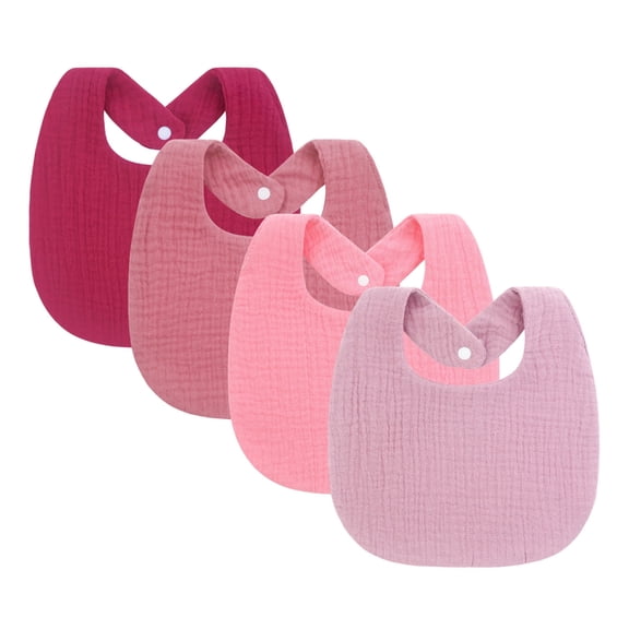 Misright Nursing Bib for Toddlers Drooling Apron Feeding Bib Breathable Saliva Towel