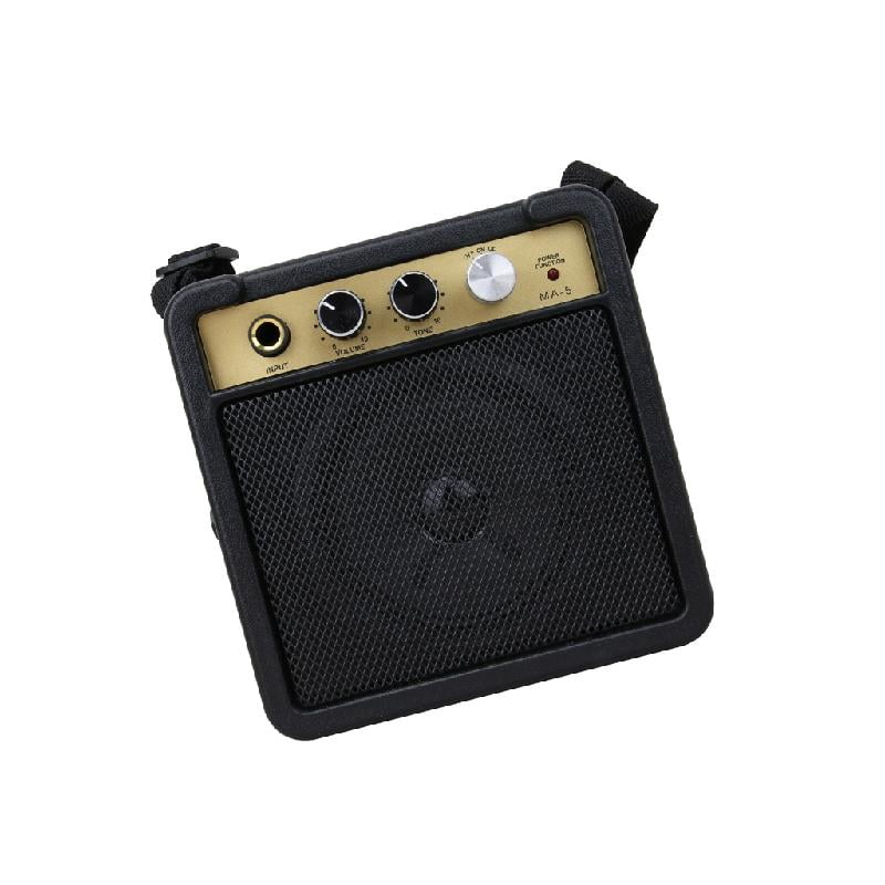 Misright Outdoor Portable Guitar Amp 5W Electric Guitar Amplifier With Hand Strap