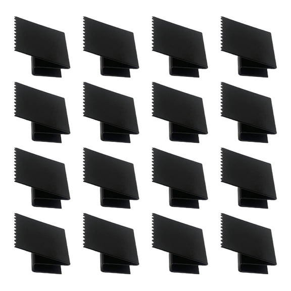 Misright Pack Of 16 Strong Steel Typhoon Window Clamps Universal Storms Defense