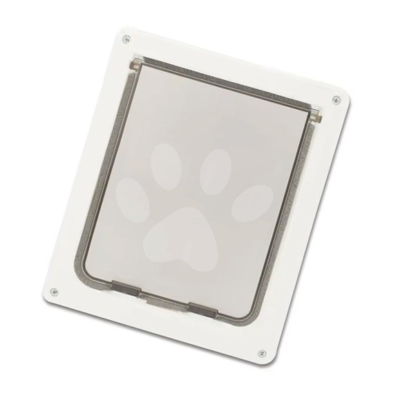 Misright Pet Door Get-in-whenever Interior Exterior Upgraded Version Door Lock