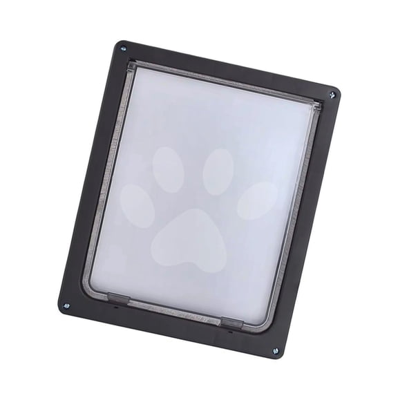 Misright Pet Door Get-in-whenever Interior Exterior Upgraded Version Door Lock