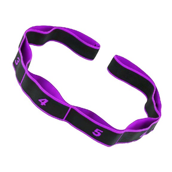 Misright Pilates Pull Rope Enduring Elastic Stretch Resistance Band Tension Band