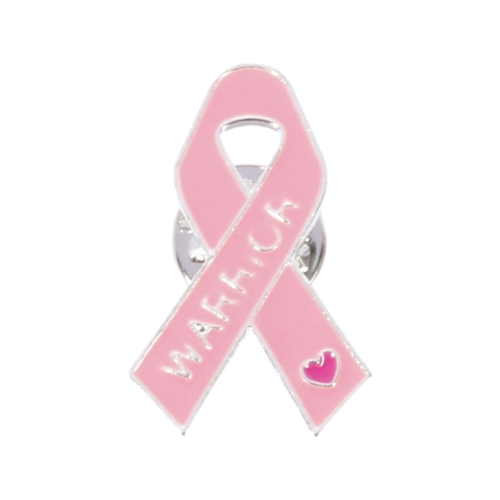 Misright Pink Ribbon Brooch Pin for Breast Cancers Awareness Support ...