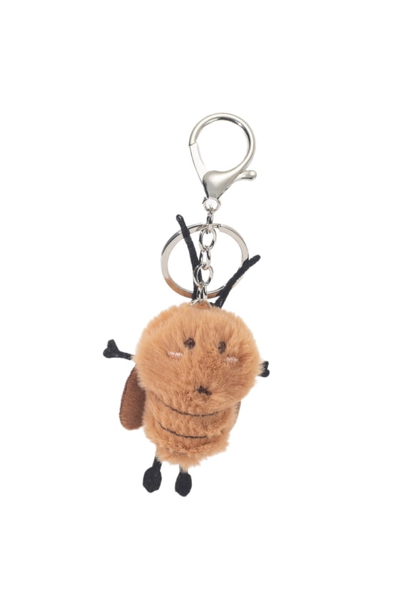 Playful Cartoon Cockroach Keychain That Brings Laughter and Pleasure Perfect for Friend Family or Colleagues
