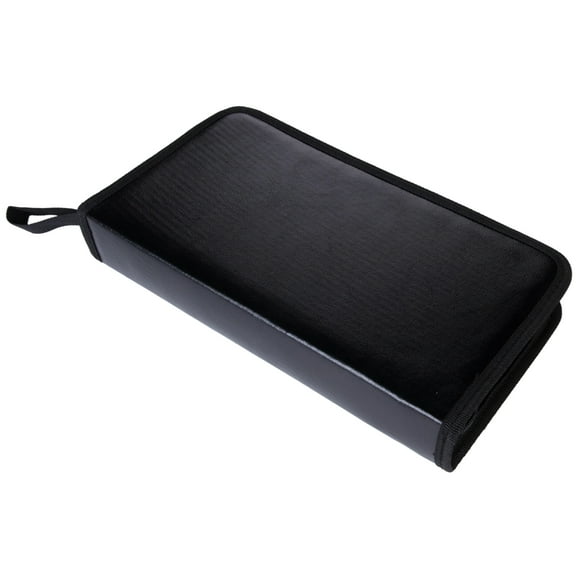 Misright Portable CDs Storage Book Featuring 80 Disc Capacity And PU Construction