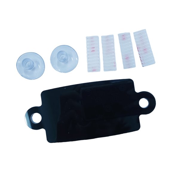 Misright Quick Mount Suction Cup Pass Card Holder for Windshield Clear View