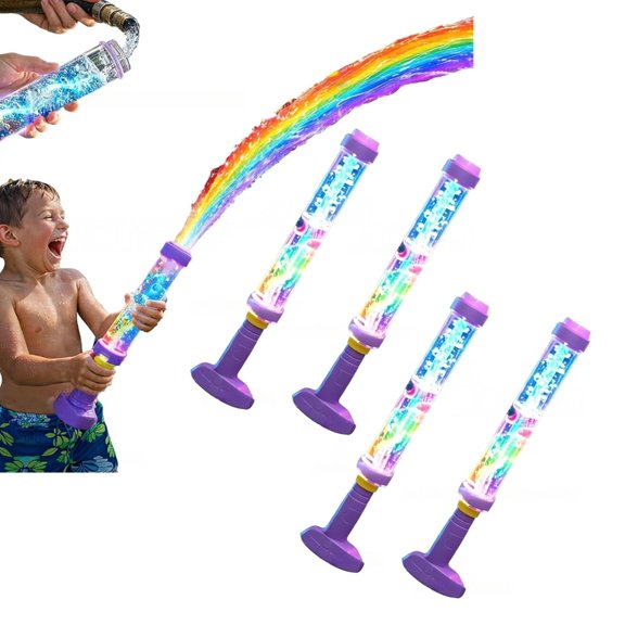 Misright Rainbow Blasters Toy For Outdoor Fun And Pool Games Plastic Water Guns