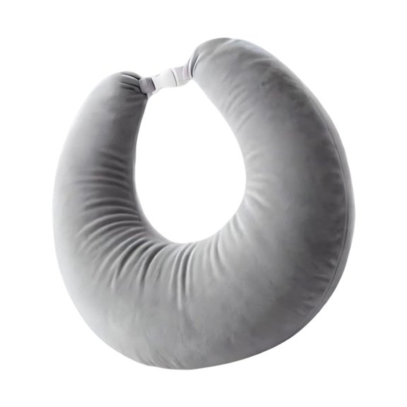Misright Reading pillow for sofa rest with soft fabric and front closure