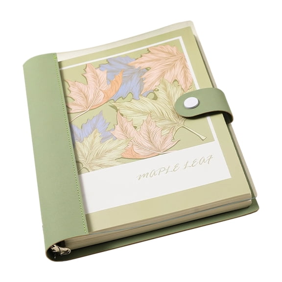 Misright Refillable B5 Notebook With Removable Pages Smooth Writing Paper For Students Professionals